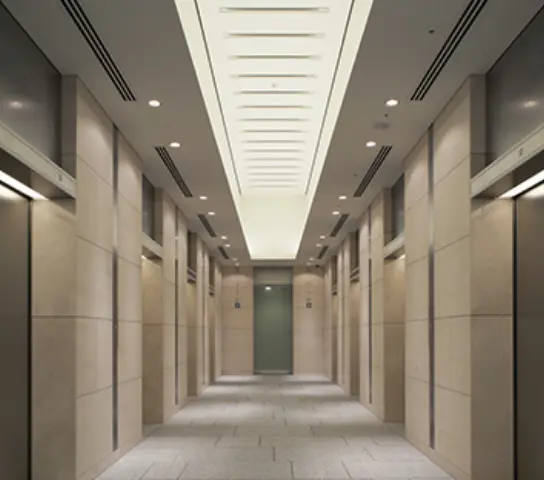 新宿フロントタワー エレベーターホール